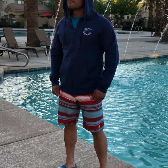 Men's SIC Two-Toned Full Zip Sweatshirt - Picture 2 of 5